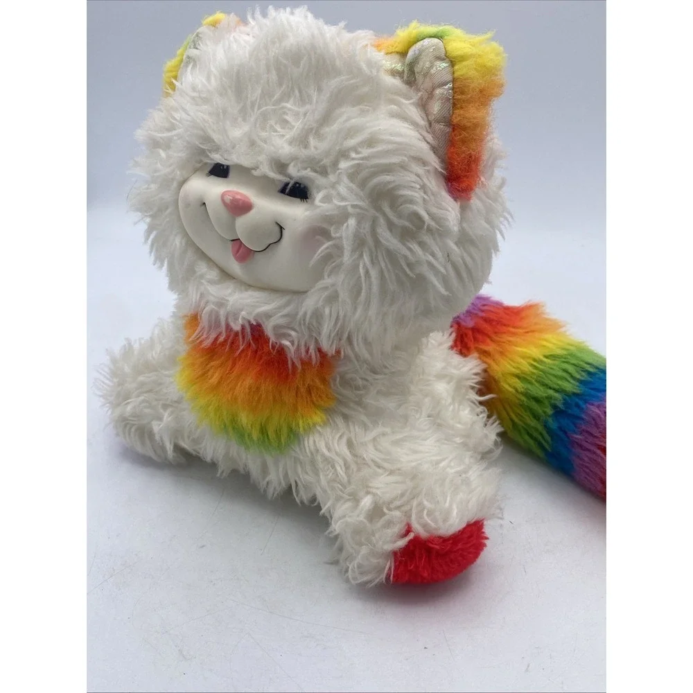 Vintage 1983 Rainbow Brite Kitty Cat Plush - Hallmark Mattel